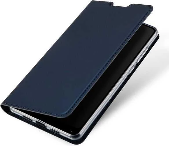 Dux Ducis Premium atverčiamas dėklas skirtas Huawei Honor 7С / Y7 (2018), mėlynas