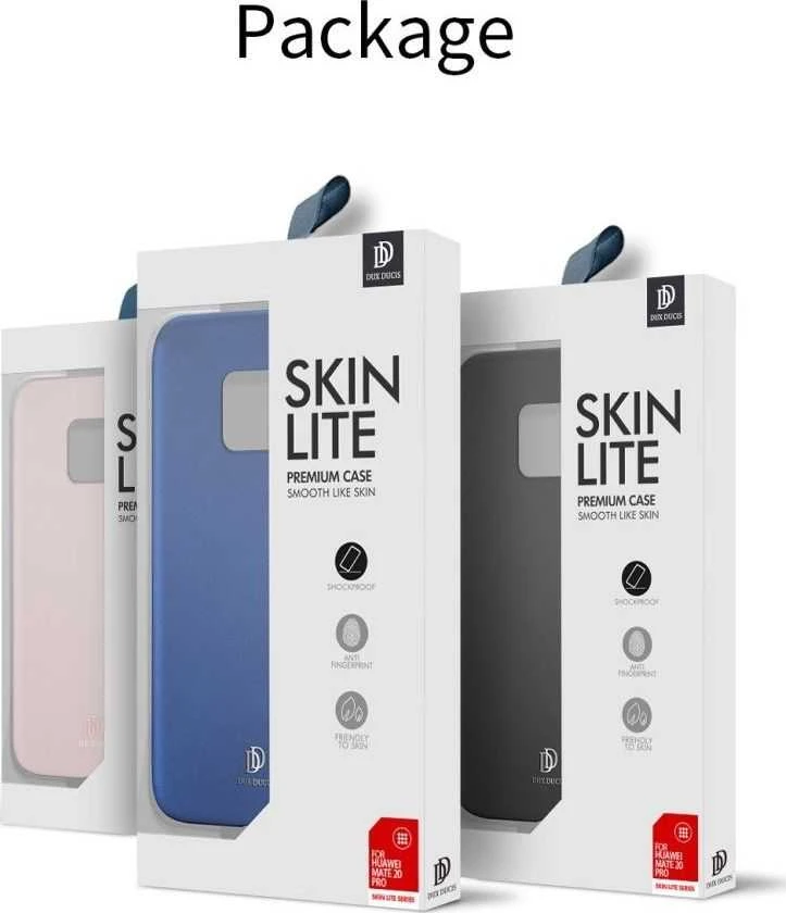 Dėklas Dux Ducis Skin Lite Huawei Mate 30 Lite rožinis