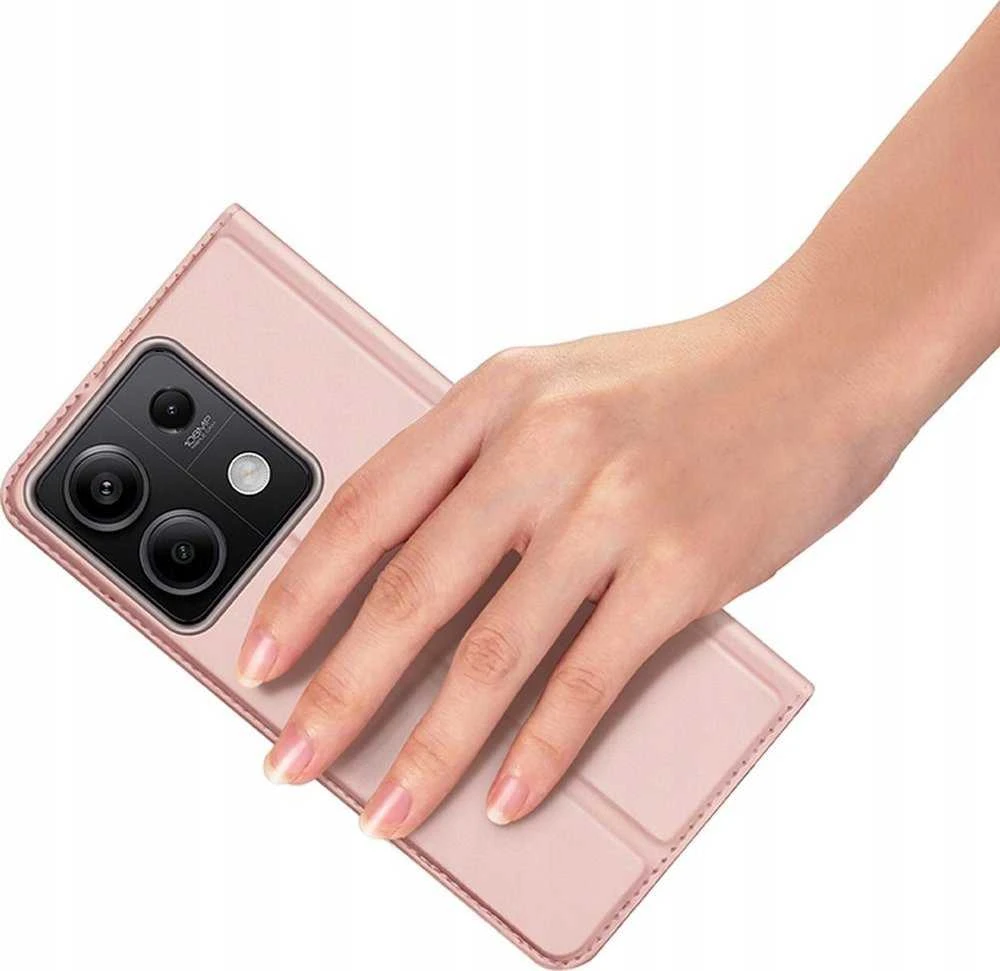 Dėklas Dux Ducis Skin Pro Xiaomi Redmi Note 13 5G rožinio aukso