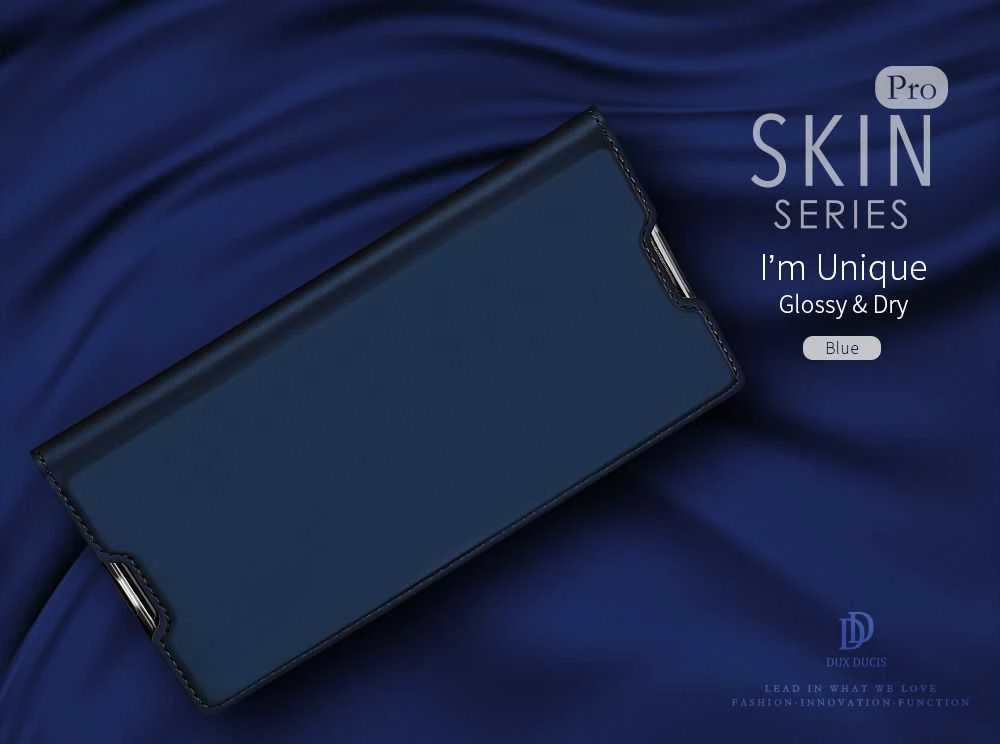 Dux Ducis Premium atverčiamas dėklas skirtas Sony Xperia XA1, auksinis