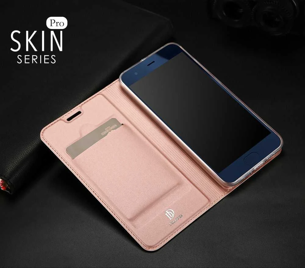 Dux Ducis Premium atverčiamas dėklas skirtas Xiaomi Mi 6, Rose Gold