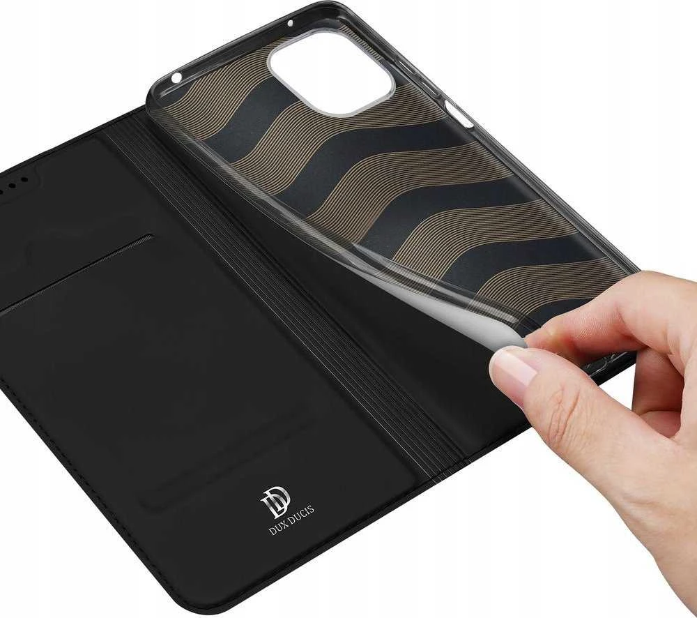 Dėklas Dux Ducis Skin Pro Xiaomi Redmi 12/Redmi Note 12R/Poco M6 Pro 5G juodas