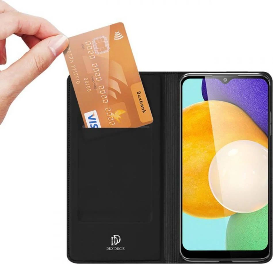 Dux Ducis Skin Pro atverčiamas dėklas, skirtas Xiaomi Redmi 10C rožiniam