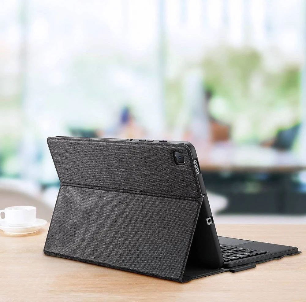 Dux Ducis BluetoothKeyboard dėklas (TK Series) skirtas Samsung Tab S6 Lite – juodos spalvos