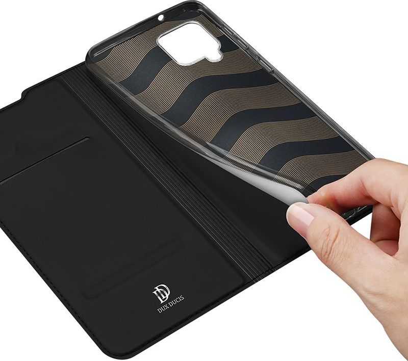 Dux Ducis Skin Pro dėklas skirtas Samsung A426 A42 5G, juodas