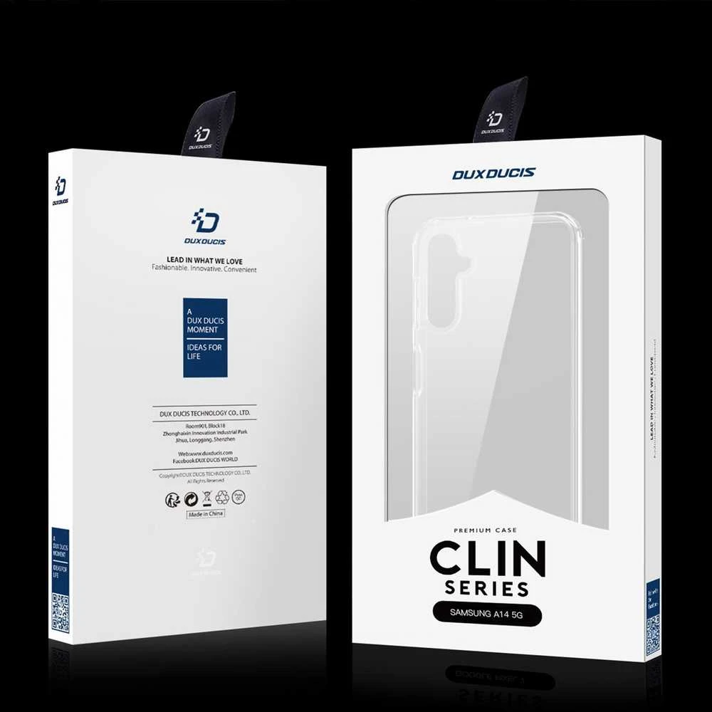 Dėklas Dux Ducis Clin Samsung A145 A14 4G/A146 A14 5G skaidrus