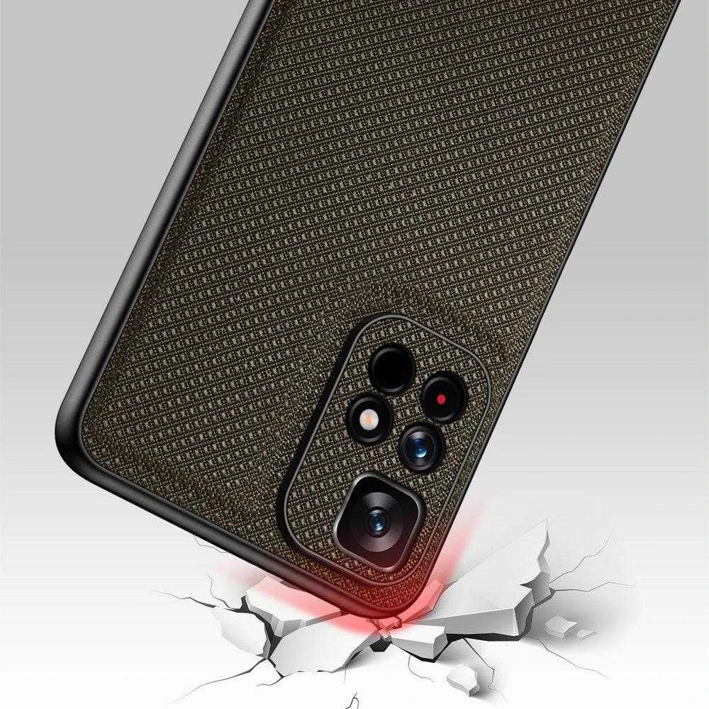 Dux Ducis Fino dėklas skirtas Poco M4 Pro 5G, žalias