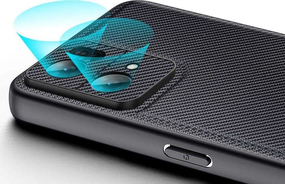 Dux Ducis Fino dėklas skirtas Oppo Reno7 Pro 5G, juodas