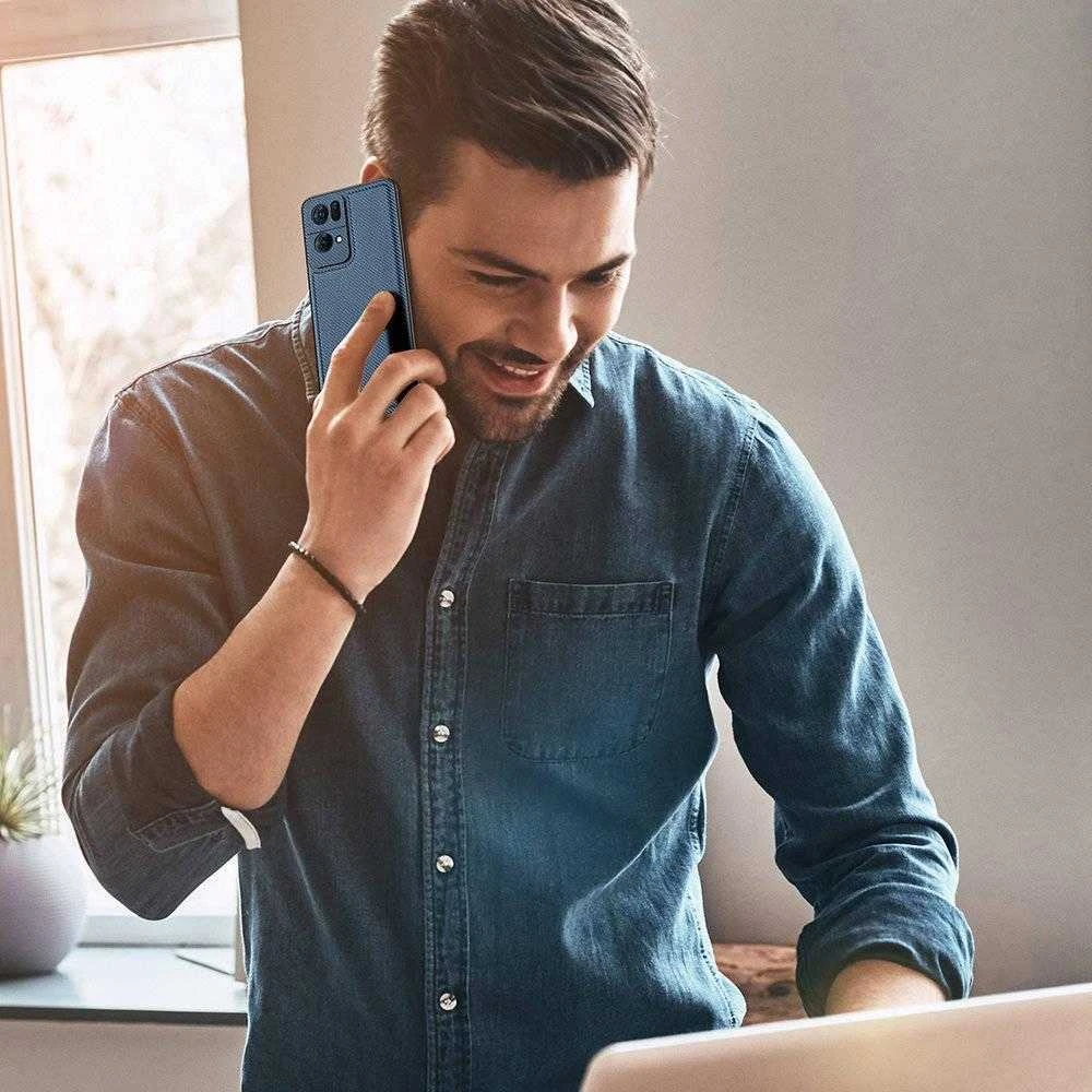 Dux Ducis Fino dėklas skirtas Oppo Reno7 Pro 5G, juodas
