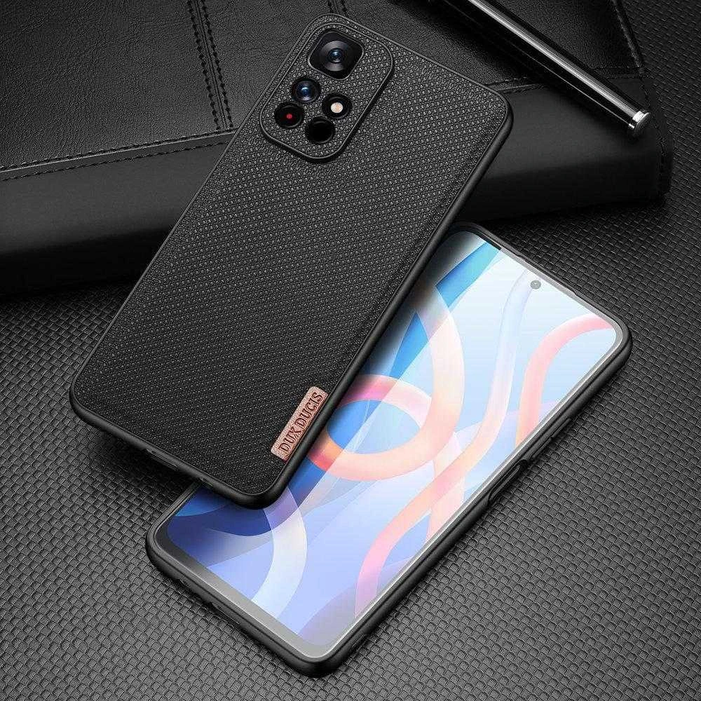 Dux Ducis Fino dėklas skirtas Poco M4 Pro 5G, juodas