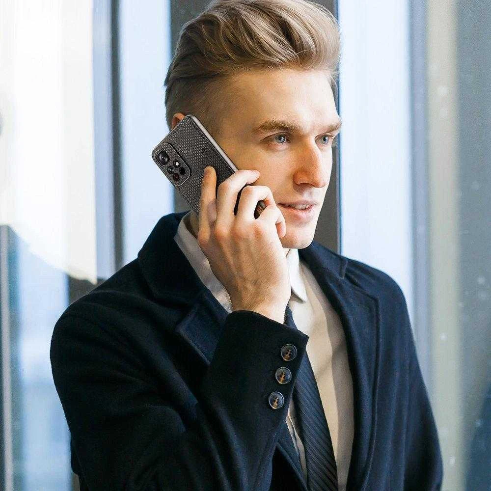 Dux Ducis Fino dėklas skirtas Poco M4 Pro 5G, juodas