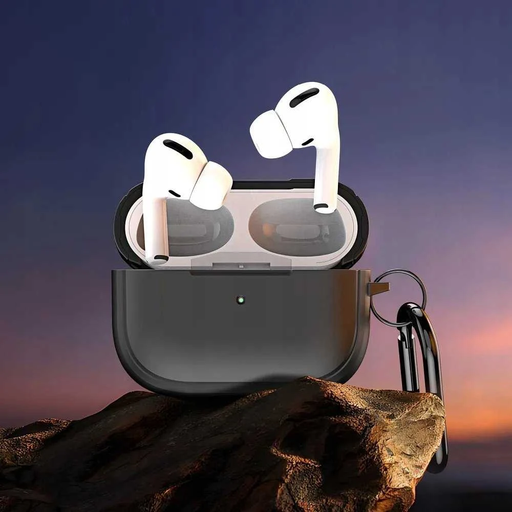 Earbuds dėklas Dux Ducis PECC skirta AirPods PRO 2 apsauginis juodas