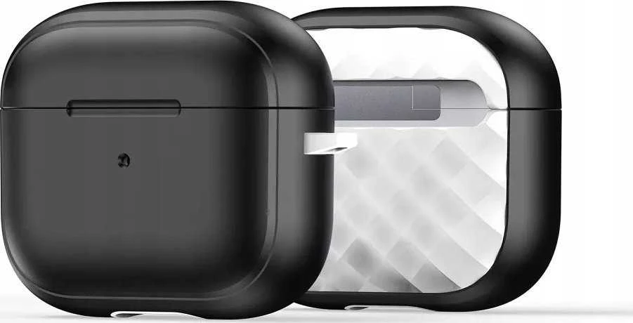 Earbuds dėklas Dux Ducis PECC skirta AirPods PRO 2 apsauginis juodas