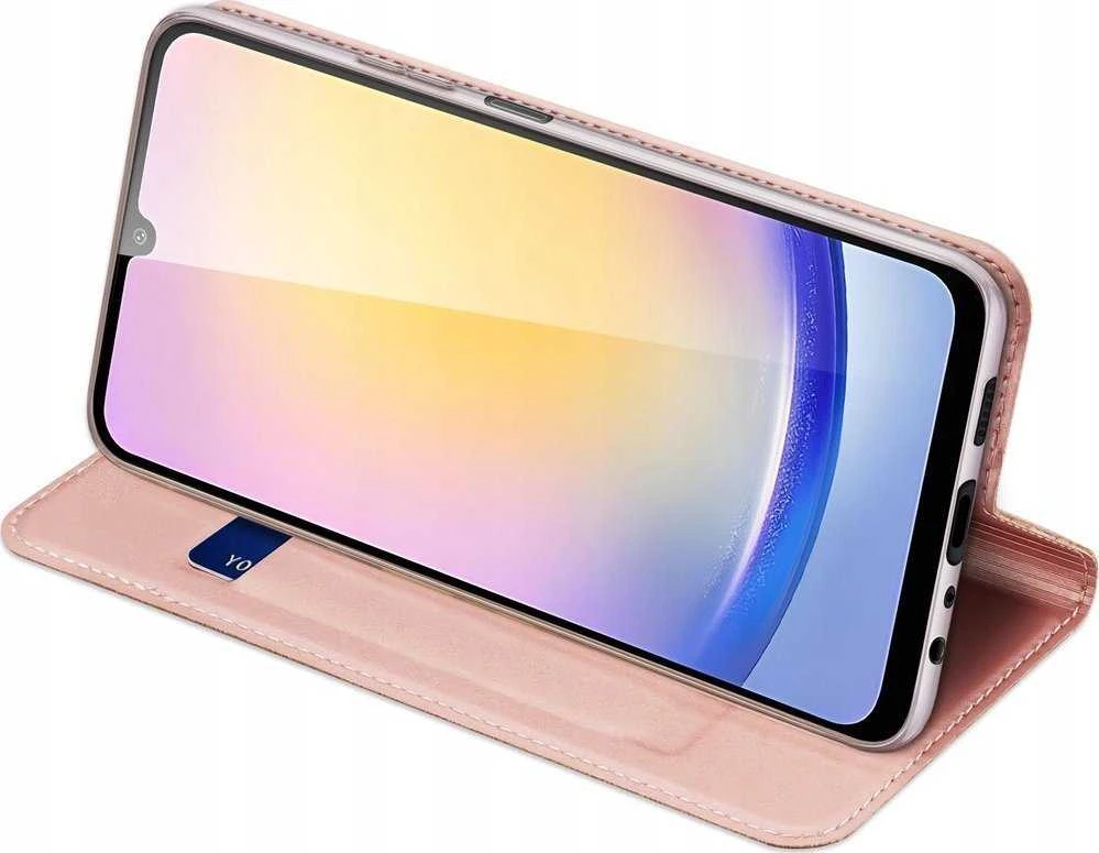 Dėklas Dux Ducis Skin Pro Samsung A256 A25 5G rožinio aukso