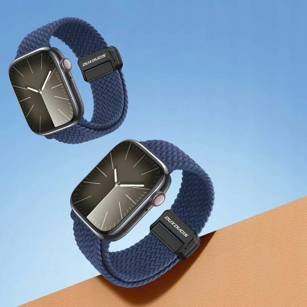 Dux Ducis apyrankė MIXTURE PRO stretchable braided skirta Apple Watch 38 / 40 / 41 mm mėlynas
