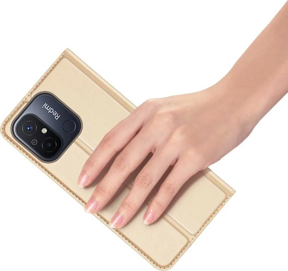 Dėklas Dux Ducis Skin Pro Xiaomi Redmi 11A/12C/Poco C55 auksinis