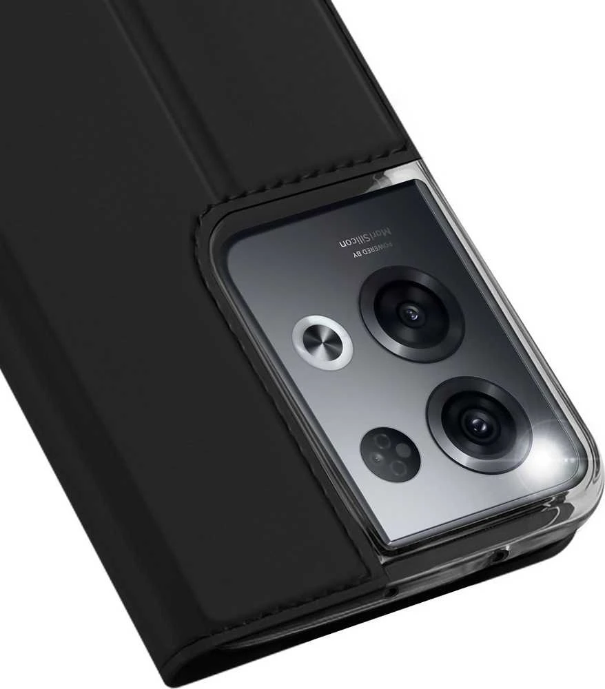 Dux Ducis Skin Pro dėklas skirtas Oppo Reno 8 Pro, juodas