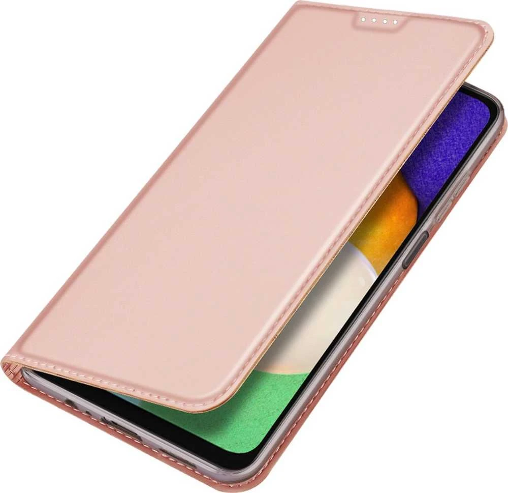 Dėklas Dux Ducis Skin Pro Samsung A145 A14 4G/A146 A14 5G rožinis-auksinis
