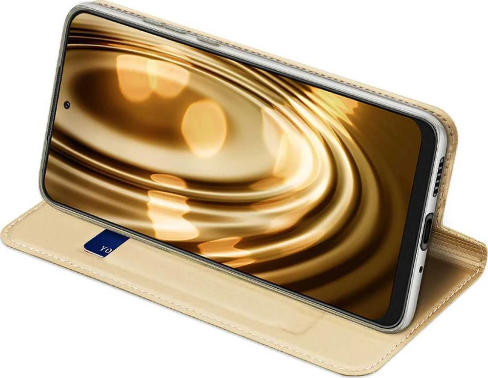Dux Ducis Skin Pro dėklas skirtas Samsung Galaxy A73, auksinis