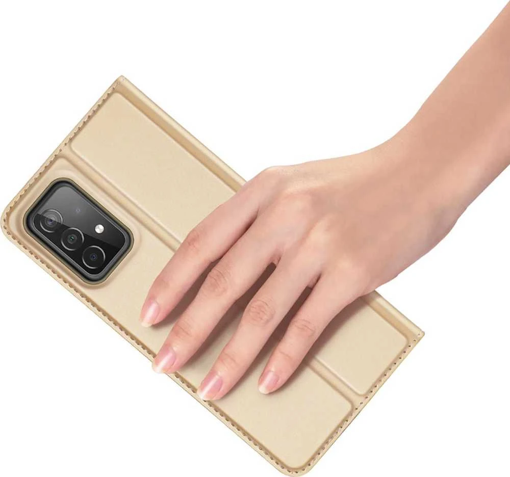 Dux Ducis Skin Pro dėklas skirtas Samsung Galaxy A73, auksinis