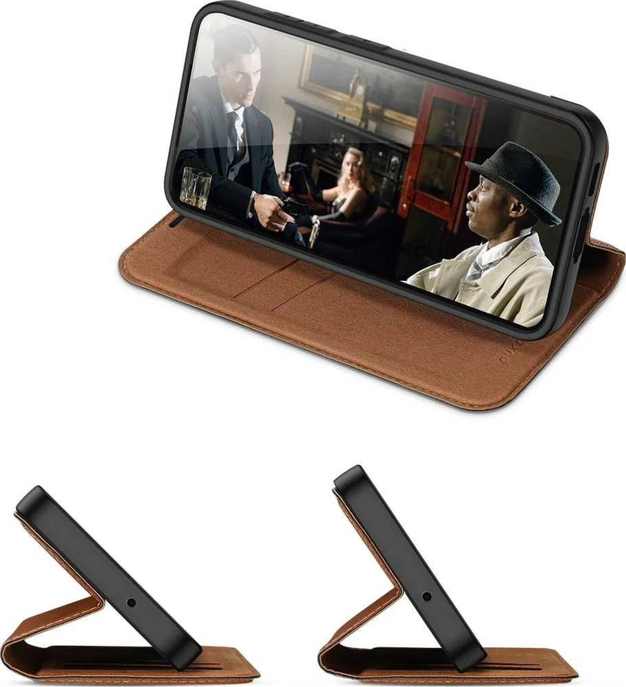 Dux Ducis Skin X2 dėklas skirtas Samsung Galaxy S23+, rudas