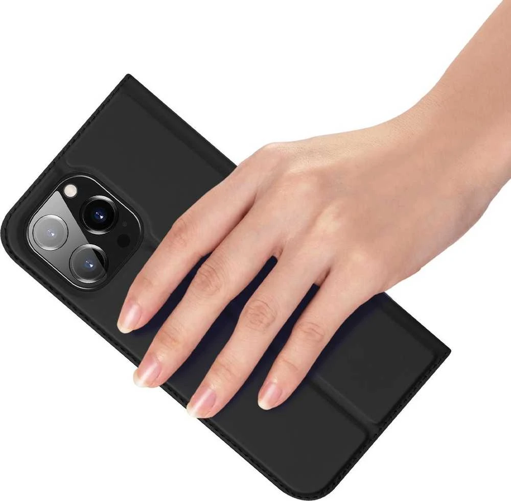 Dux Ducis Skin Pro dėklas skirtas Apple iPhone 14 Pro Max, juodas