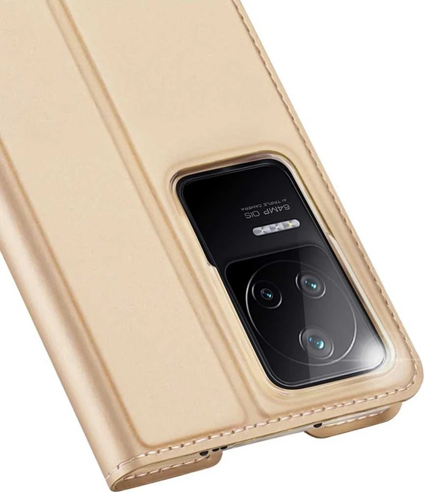 Dux Ducis Skin Pro dėklas skirtas Xiaomi POCO F4 5G, auksinis