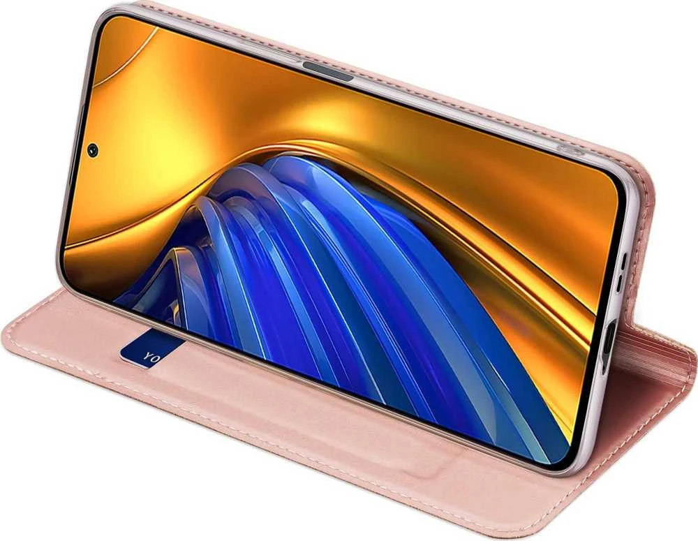 Dux Ducis Skin Pro dėklas skirtas Xiaomi POCO F4 5G, rožinis