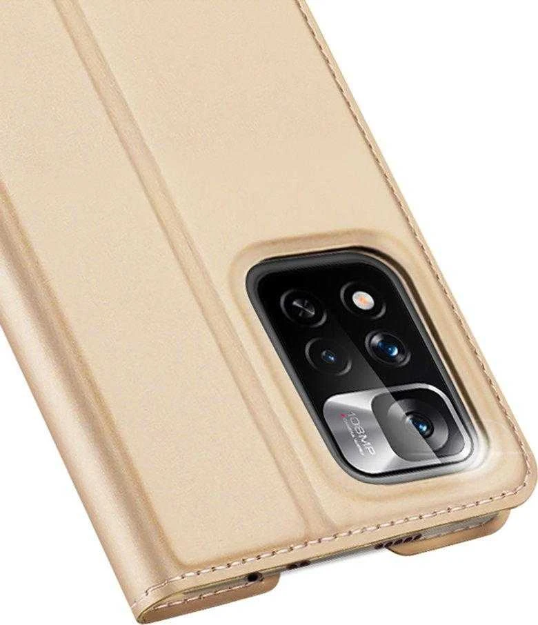 Dux Ducis Skin Pro dėklas skirtas Poco M4 Pro 5G, auksinis