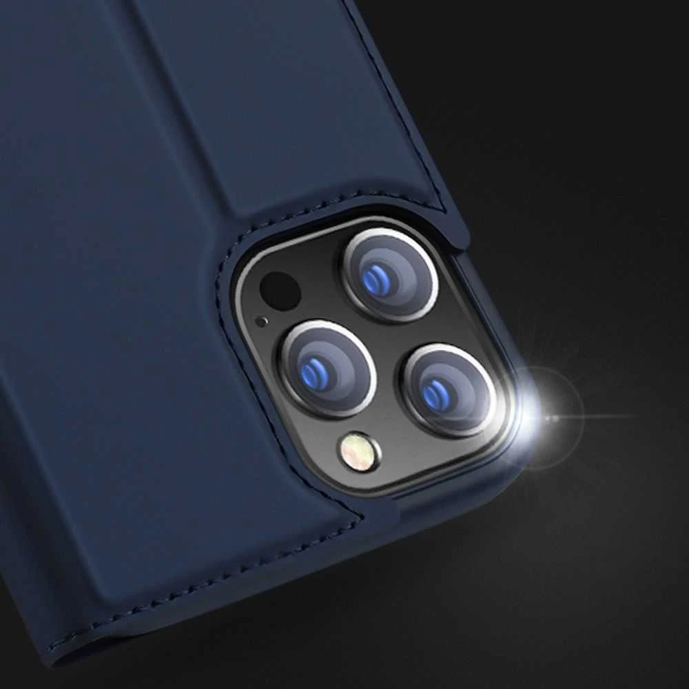Dux Ducis Skin Pro dėklas skirtas Apple iPhone 13 Pro, juodas