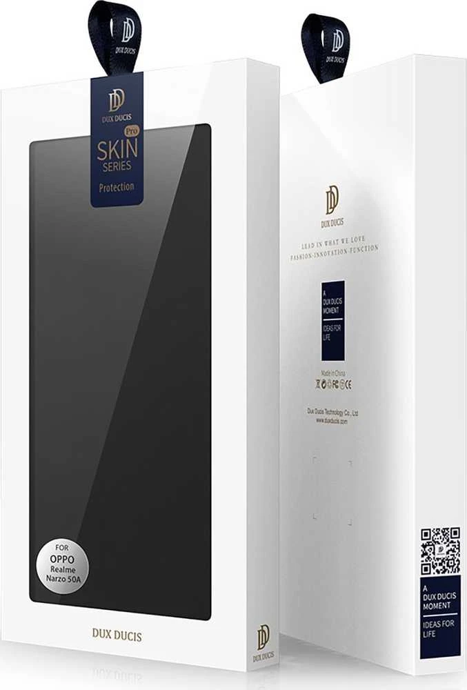 Dux Ducis Skin Pro dėklas skirtas Realme Narzo 50A, juodas