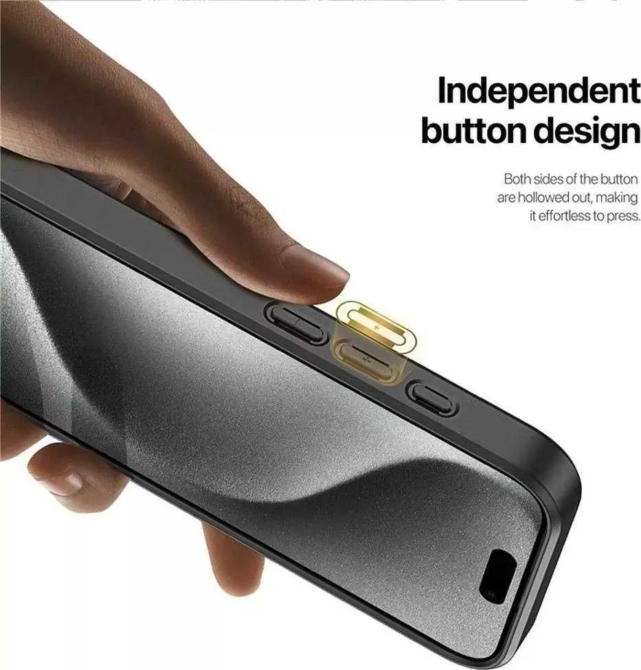 DUX DUCIS dėklas RAFI II MAG su stovu, suderinamu su MagSafe, skirtas IPHONE 15 Pro juodas