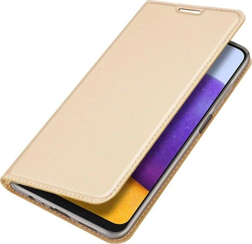 Dux Ducis Skin Pro dėklas skirtas Samsung A225 A22 4G, auksinis