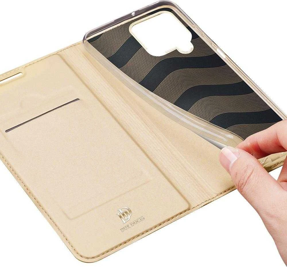 Dux Ducis Skin Pro dėklas skirtas Samsung A225 A22 4G, auksinis