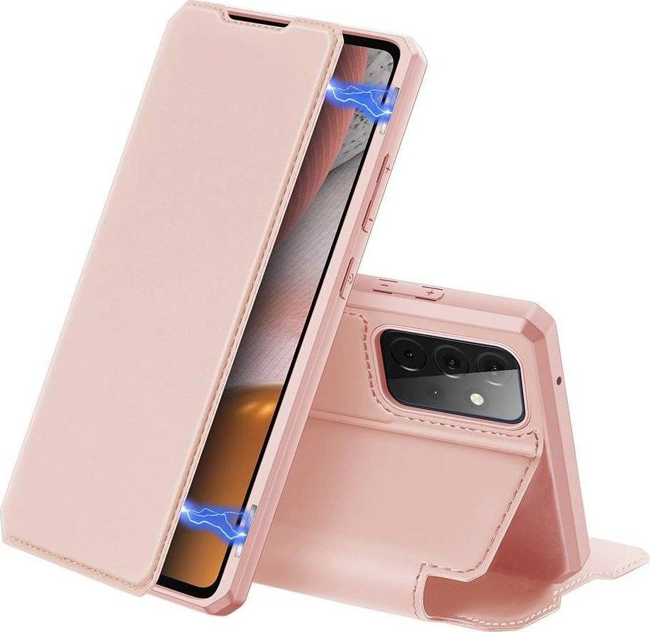 DUX DUCIS Skin X dėklas skirtas Samsung A725 A72 4G/A726 A72 5G, rožinis