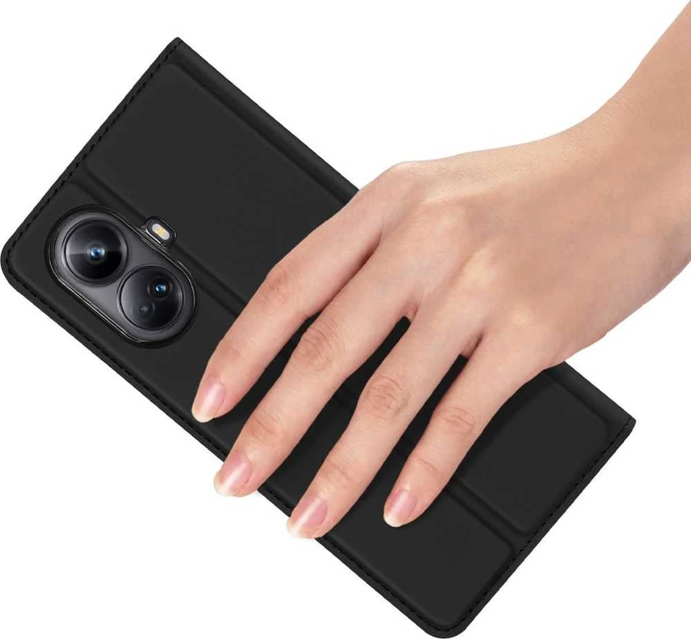 Dux Ducis Skin Pro dėklas skirtas Realme 10 Pro+, juodas