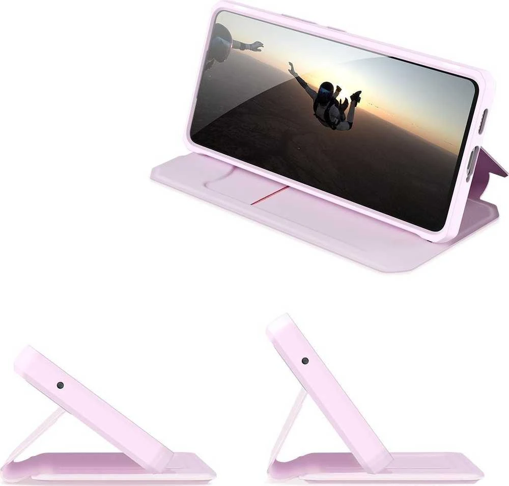 Dux Ducis Skin X Holster Samsung Galaxy A73 dėklas telefonui rožinės spalvos