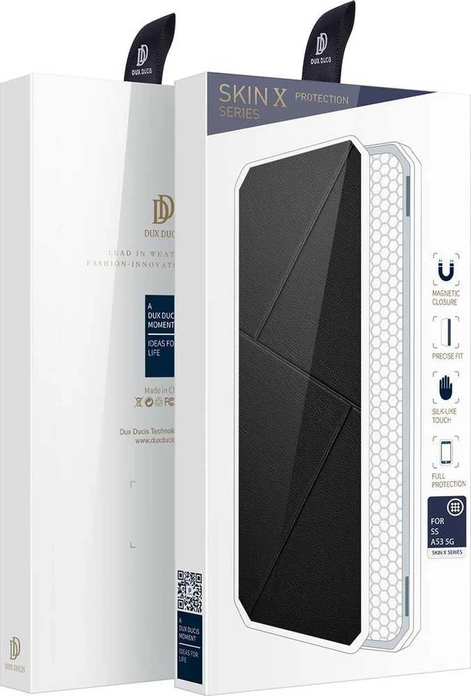 Dux Ducis Skin X Holster Samsung Galaxy A73 dėklas telefonui juodos spalvos