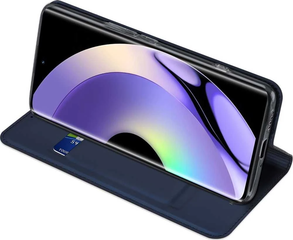 Dux Ducis Skin Pro dėklas skirtas Realme 10 Pro, mėlynas