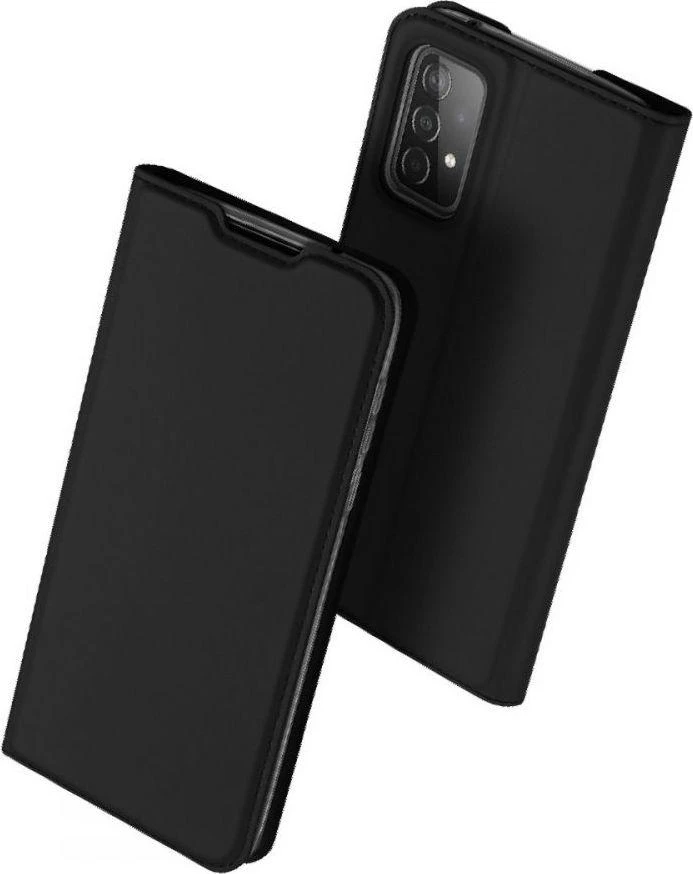 Dux Ducis Skin Pro dėklas skirtas Samsung A525 A52 4G/A526 A52 5G/A528 A52s 5G, juodas