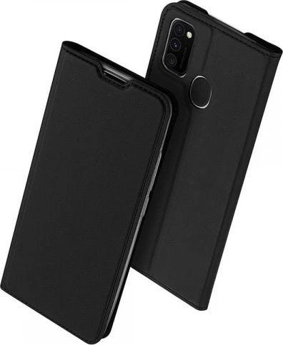 Dux Ducis Premium atverčiamas dėklas skirtas Samsung M21 / M30S, juodas
