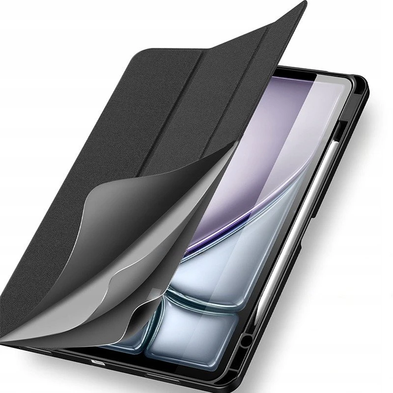 Dėklas Dux Ducis Domo Apple iPad Air 13 M2/M3/M4 2024/2025/2026 juodas