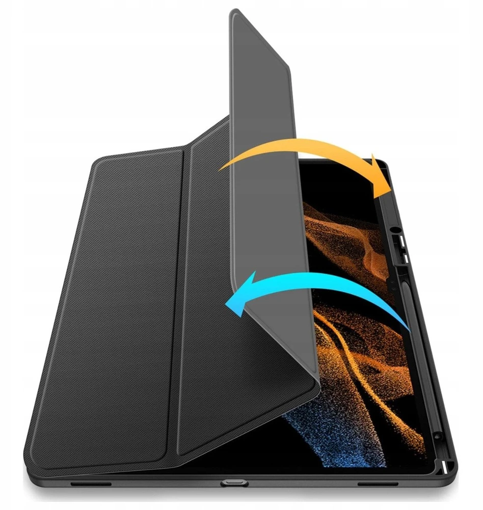 Dėklas Dux Ducis Toby Samsung X920 Tab S10 Ultra juodas