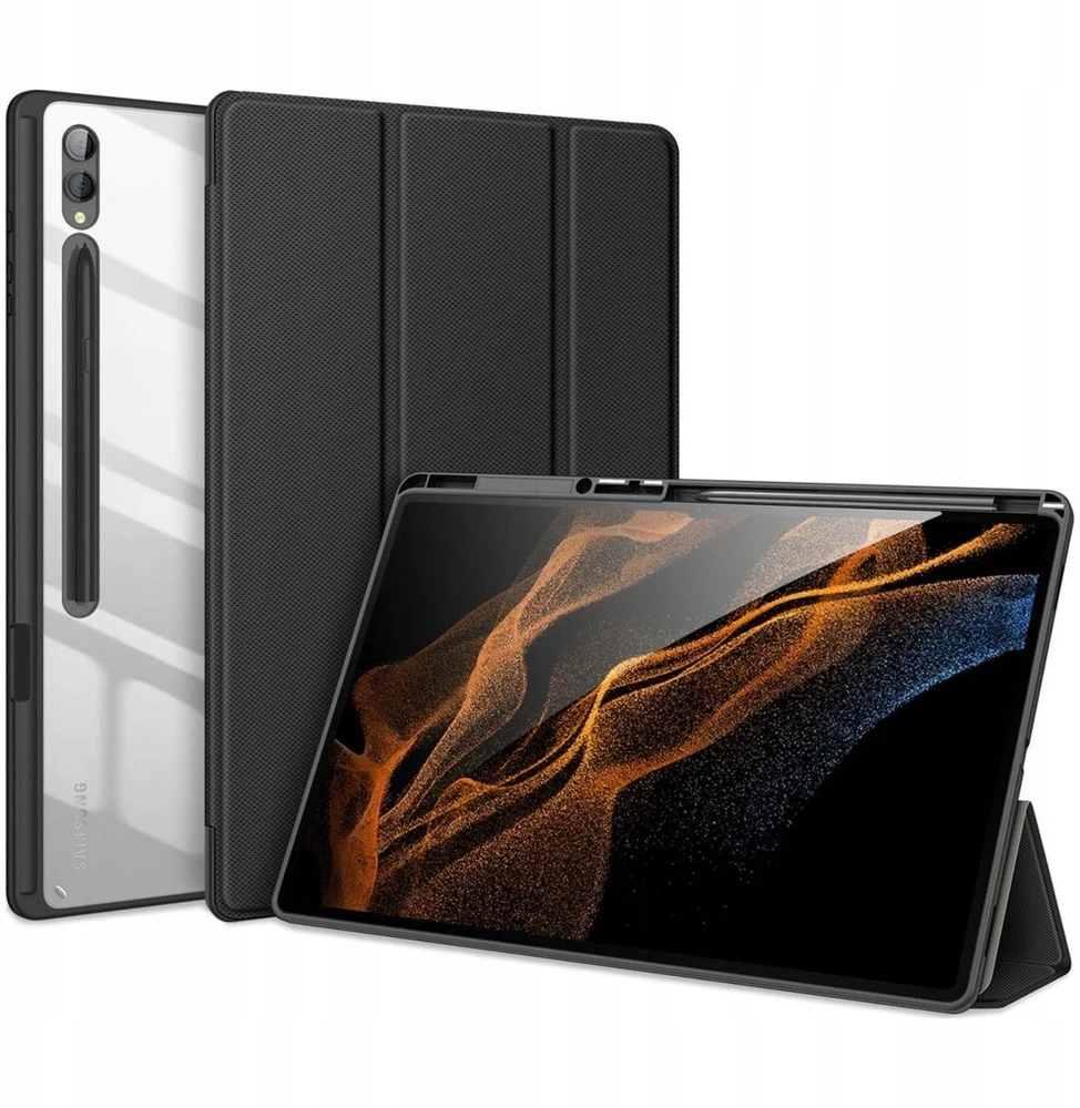 Dėklas Dux Ducis Toby Samsung X920 Tab S10 Ultra juodas