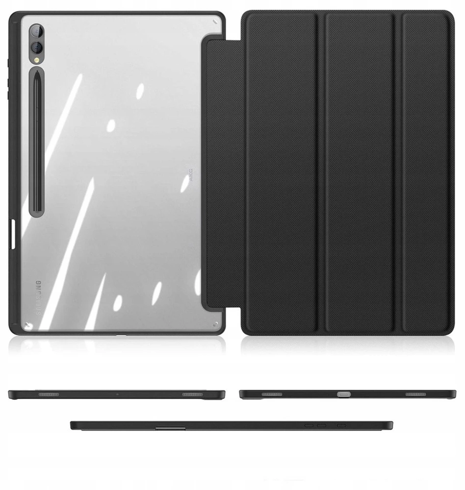 Dėklas Dux Ducis Toby Samsung X920 Tab S10 Ultra juodas