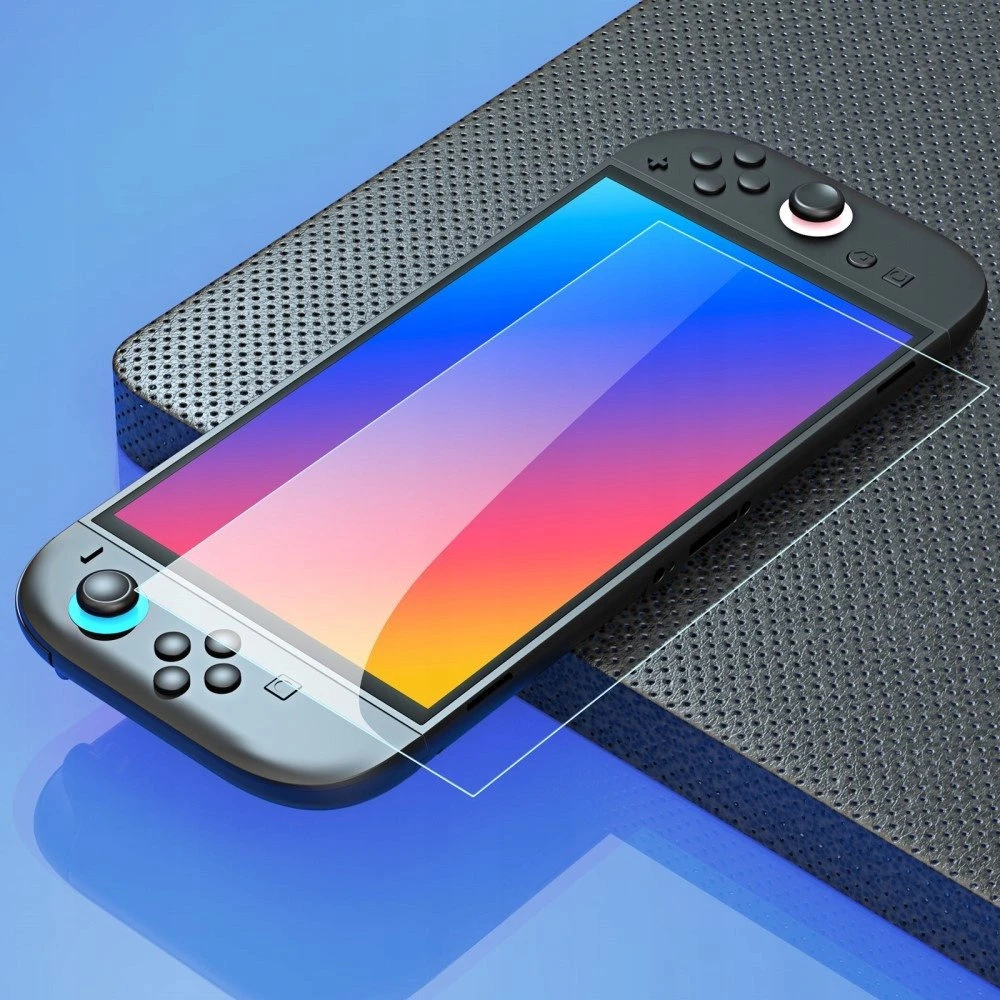 Apsauginis stiklas Dux Ducis HD skirtas Nintendo Switch 2 su klijavimo rėmeliu