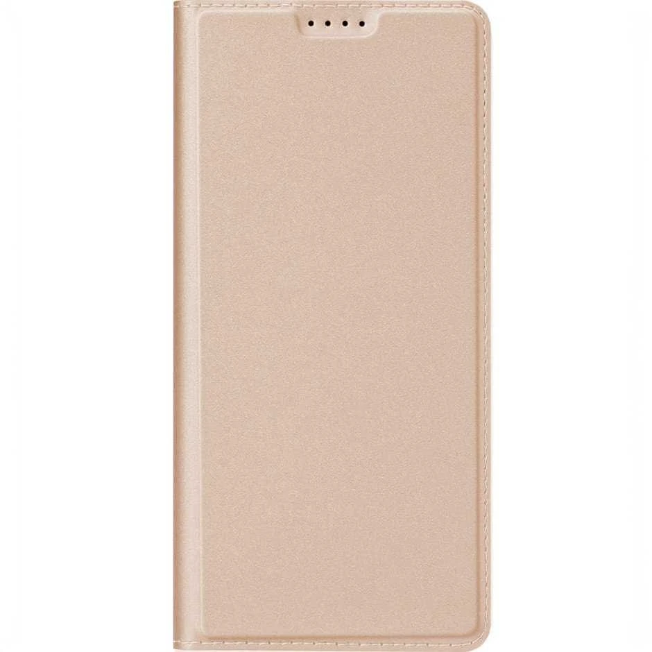 Dux Ducis atverčiamas dėklas SKIN PRO skirtas Samsung Galaxy S24 FE rožinės spalvos