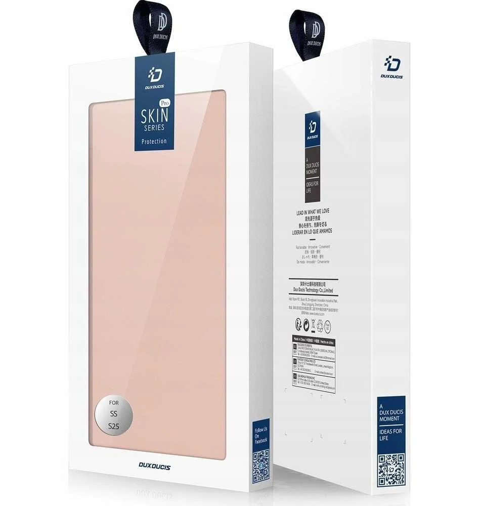 Dėklas Dux Ducis Skin Pro Samsung S931 S25 rožinio aukso