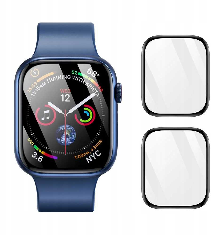Dux Ducis Protector LCD PMMA su rėmeliu Apple Watch 10 42mm juodas