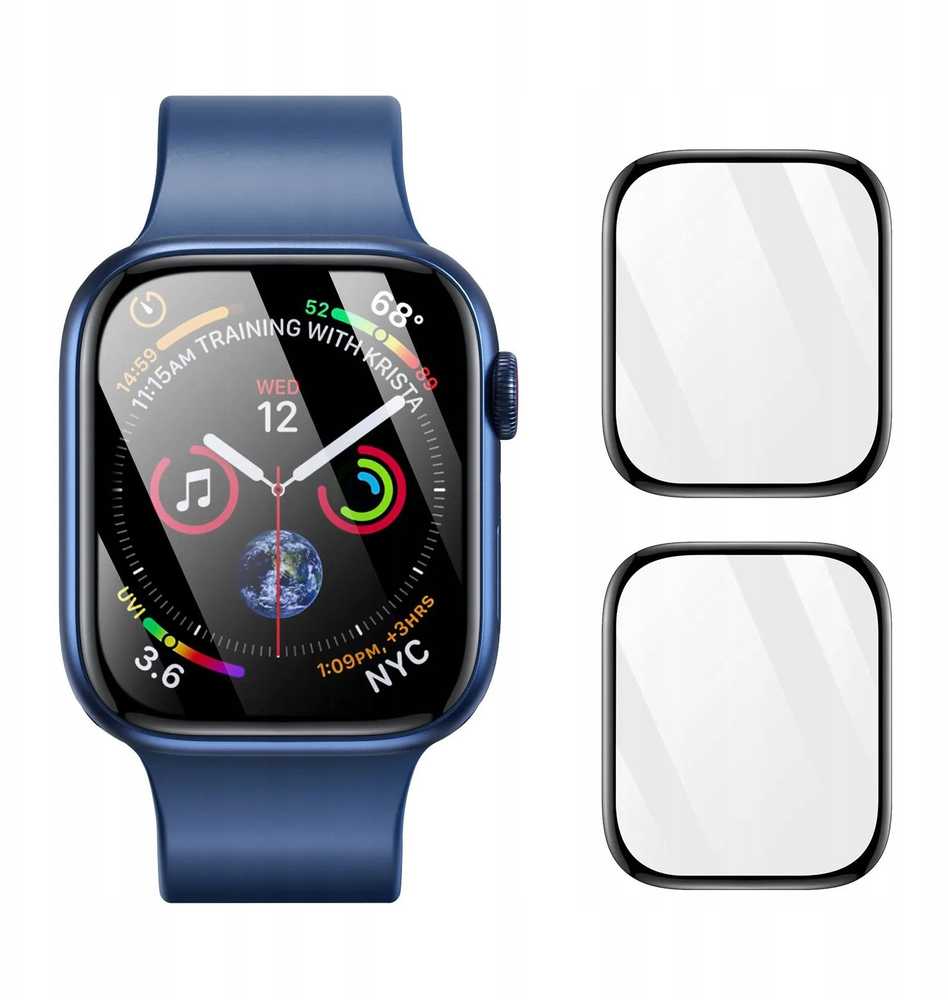 Dux Ducis Protector LCD PMMA su rėmeliu Apple Watch 10 46 mm juodas